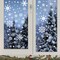 Wrapables Snowflake Window Clings Decal Stickers, Christmas Winter Decoration for Glass Windows